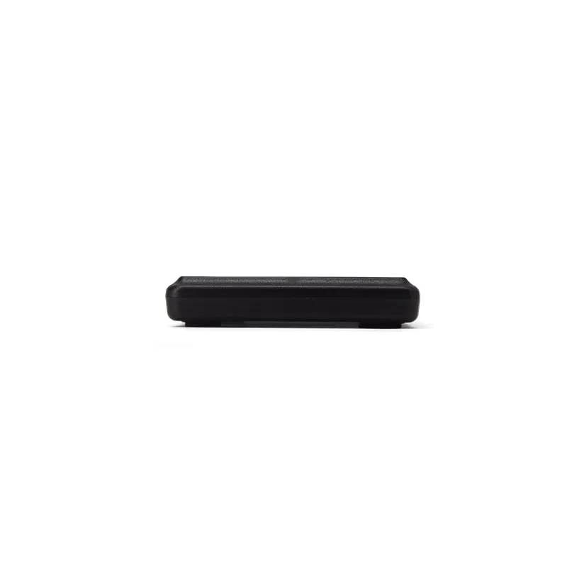 H110-U MIFARE card reader, end view of the 10 mm housing
