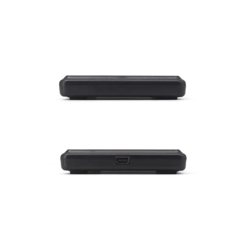 H120-U end views, one with the mini-USB socket