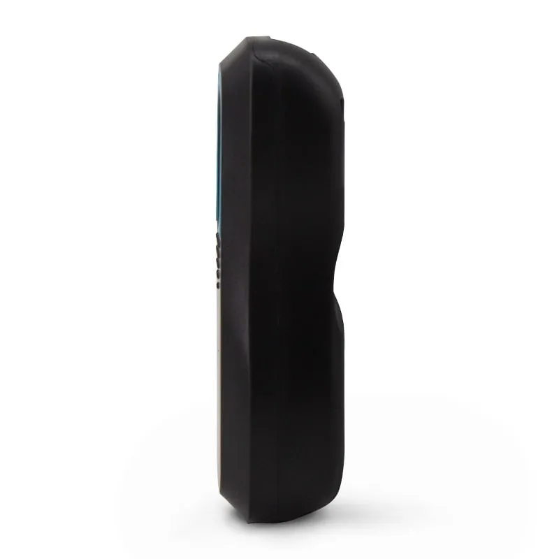 H510-B pocket RFID reader, black housing, side profile