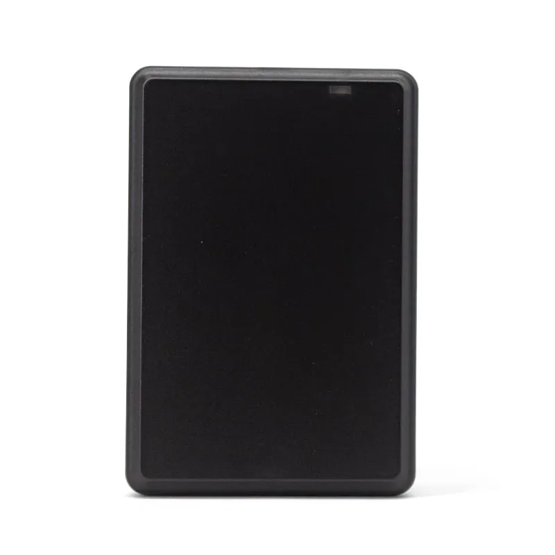L120-R flat desktop pad, top view with status LED