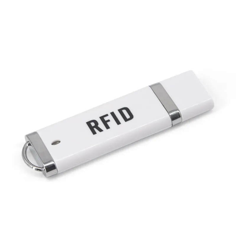 L210-U 125kHz USB stick reader at an angle