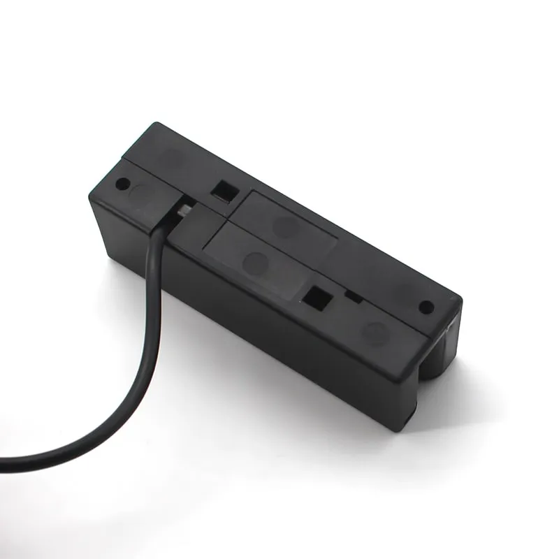 Underside of the M170-U magnetic stripe reader with the USB cable exit