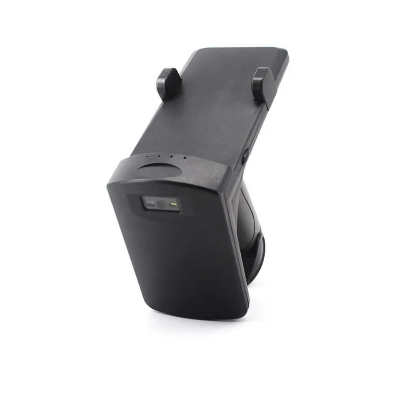 U550-M UHF RFID reader, front view of scan window and indicator LEDs