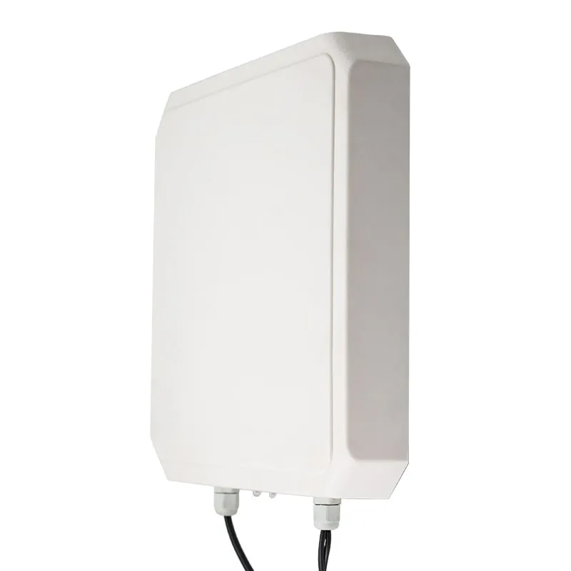 U630-M integrated UHF reader, side angle view of the slim 42 mm housing