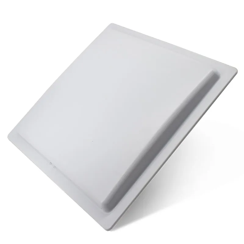 U650-M 12 dBi UHF integrated reader, angled front view of the radome